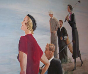 St Andrews Golf mural